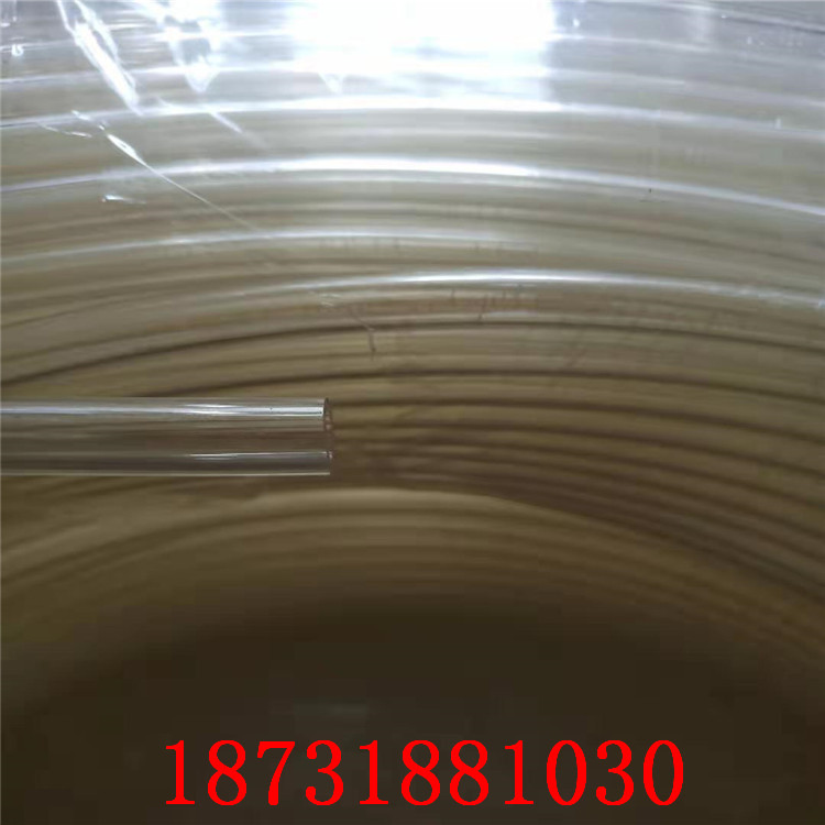 钢丝PU管|12*8mmTPU透明气管|空压机用聚氨酯PU管