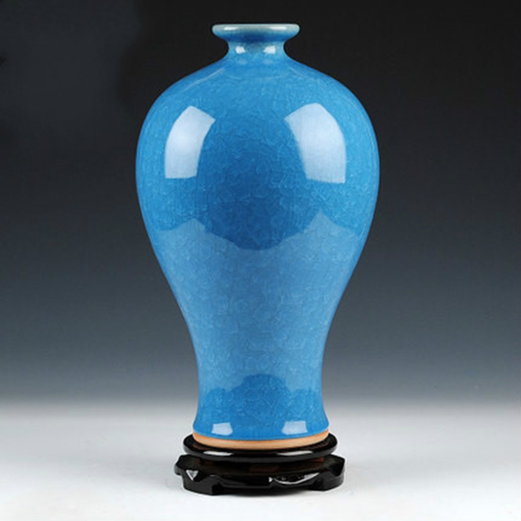 欧式现代景德镇色釉陶瓷器花瓶客厅立柜饰品