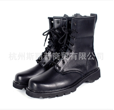 中国卫生应急户外靴子 应急鞋靴工作鞋靴标准黑色高帮