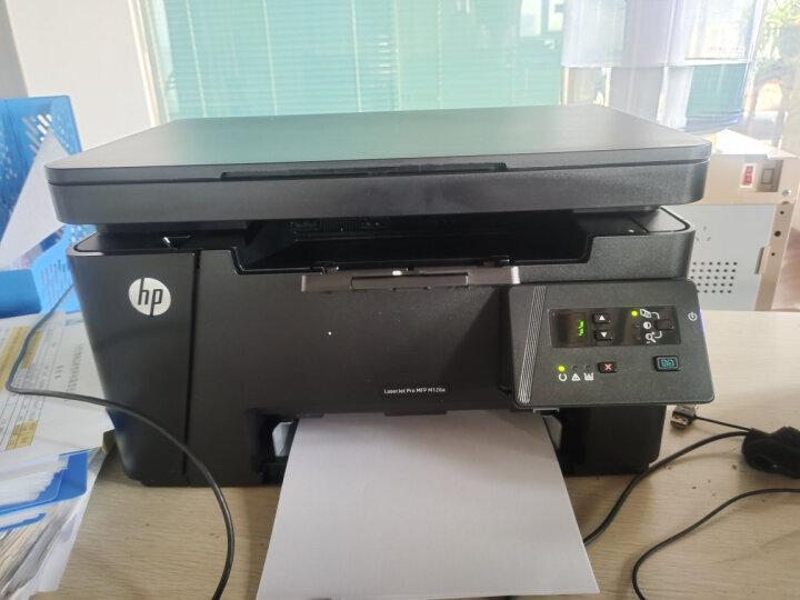 濟南惠普（HP）M126a打印機更換黑色碳粉盒，硒鼓充墨
